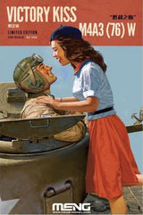 Meng 1/35 Victory Kiss M4A3 (76) W Limited Edition Plastic Model Kit - Hobbytech Toys