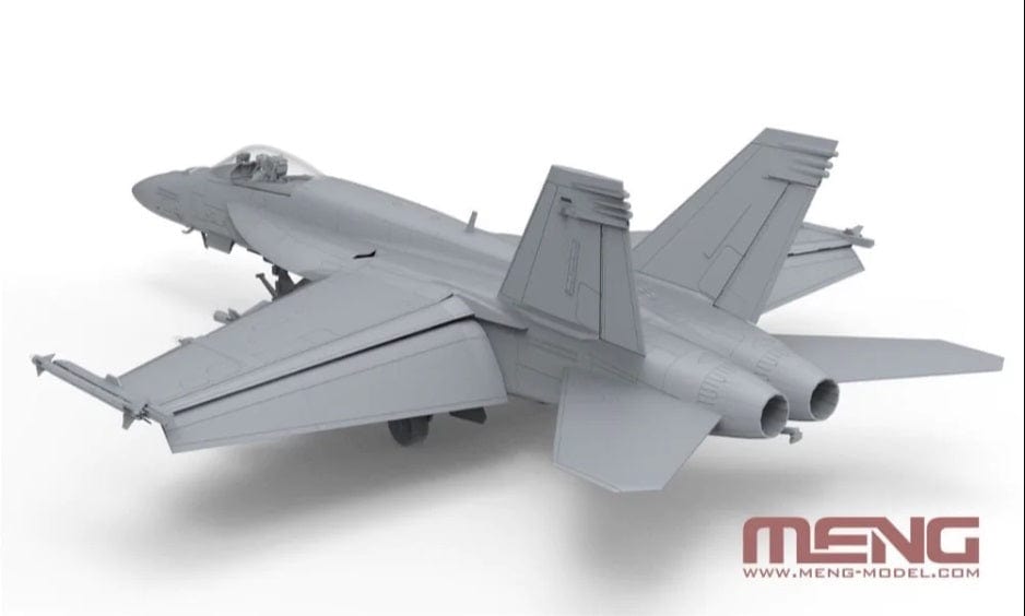 Meng 1/48 Boeing F/A-18E Super Hornet Plastic Model Kit - Hobbytech Toys