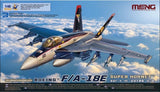 Meng 1/48 Boeing F/A-18E Super Hornet Plastic Model Kit - Hobbytech Toys