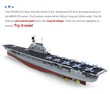 Meng 1/700 U.S. Navy Aircraft Carrier U.S.S. Enterprise (CV-6) Plastic Model Kit - Hobbytech Toys