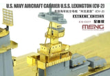 Meng 1/700 U.S. Navy Aircraft Carrier U.S.S. Lexington (Cv-2) Extreme Edition Plastic Model Kit - Hobbytech Toys
