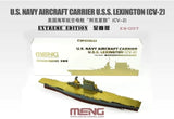 Meng 1/700 U.S. Navy Aircraft Carrier U.S.S. Lexington (Cv-2) Extreme Edition Plastic Model Kit - Hobbytech Toys