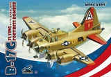 Meng B-17G Flying Fortress Bomber(Cartoon Model) Plastic Model Kit - Hobbytech Toys