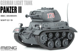 Meng German Light Tank Panzer II (Cartoon Model) Plastic Model Kit - Hobbytech Toys