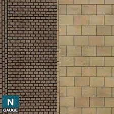 Metcalfe N Paving and Cobblestone Sheet Metcalfe TRAINS - N SCALE