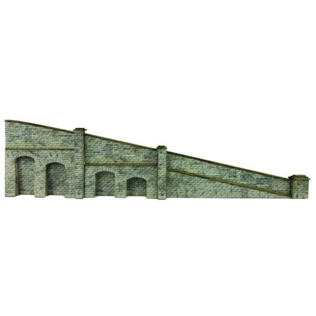 Metcalfe Pn149 N Tapered Retaining Walls Stone Style Metcalfe TRAINS - N SCALE