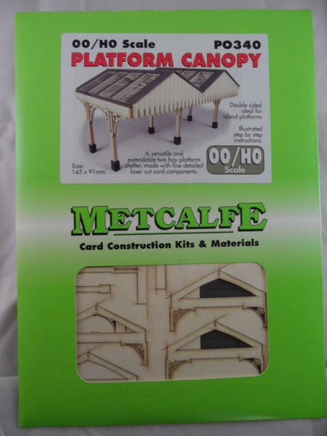 Metcalfe PO340 HO/OO Platform Canopy Metcalfe TRAINS - HO/OO SCALE