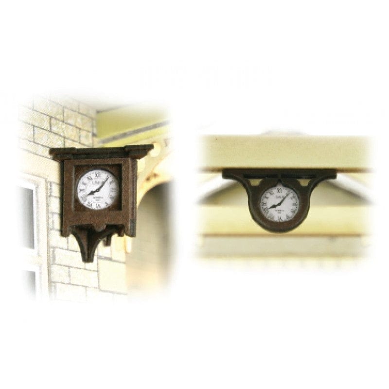 Metcalfe PO515 HO/OO Station Clocks Metcalfe TRAINS - HO/OO SCALE