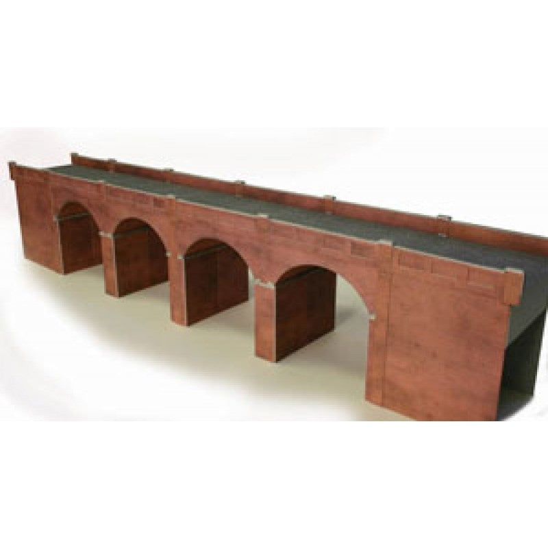 Metcalfe PO240 Double Track Brick Viaduct Kit Metcalfe TRAINS - HO/OO SCALE