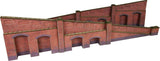 Metcalfe PO248 HO/OO Tapered Retaining Walls Brick Style Metcalfe TRAINS - HO/OO SCALE