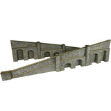 Metcalfe PO249 HO/OO Tapered Retaining Walls Stone Style Metcalfe TRAINS - HO/OO SCALE