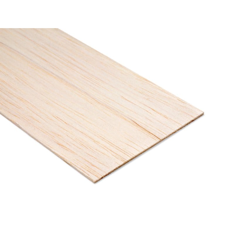 Model Engines Balsa Sheet 2.5MM X 100MM X 915MM - Hobbytech Toys