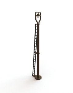 Model Scene OO Yard Lamps 6Pcs Peco TRAINS - HO/OO SCALE