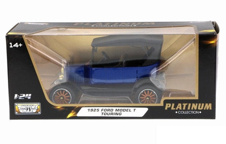 Motor Max 1/24 1925 Ford Model T (Touring) Platinum Series - Assorted Colours Motor Max DIE-CAST MODELS