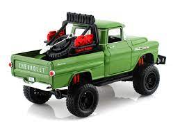 Motor Max 1/24 1958 Chevy Apache Fleetside Pickup Off Road - Assorted Colours Motor Max DIE-CAST MODELS