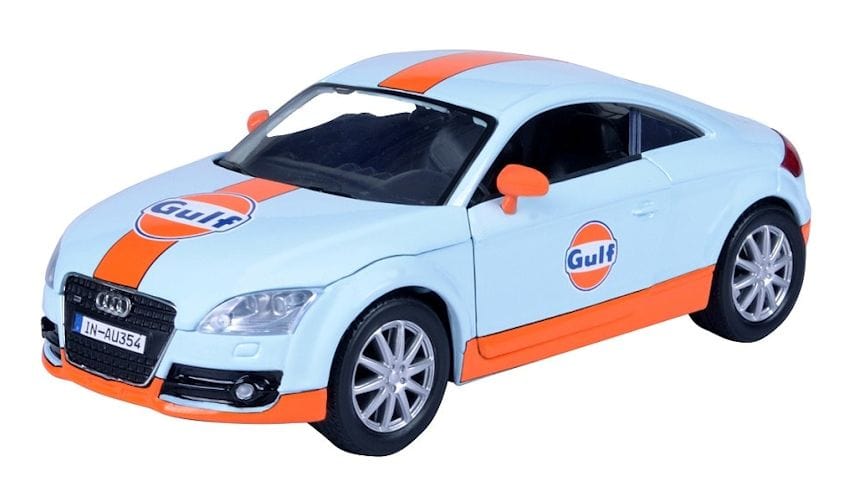 Motor Max 1/24 Audi TT Coupe Gulf Motor Max DIE-CAST MODELS