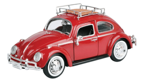 Motor Max 1/24 Volkswagen Beetle with Luggage Rack on Roof - Assorted Colours Motor Max DIE-CAST MODELS