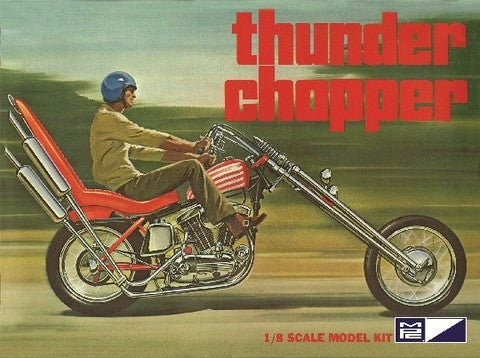 MPC 1/8 Thunder Chopper Motorbike Plastic Model Kit MPC PLASTIC MODELS