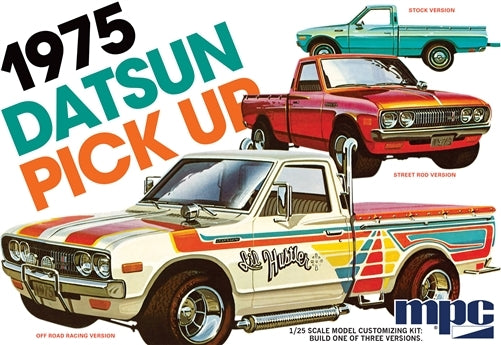 MPC 1/25 1975 Datsun Pickup Plastic Model Kit - Hobbytech Toys