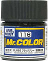 C116 Semi Gloss Rlm66 Black Grey