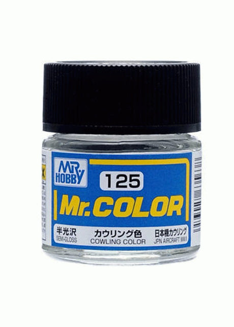 Mr Color 125 Semi Gloss Cowling Color 10ml Mr Hobby PAINT, BRUSHES & SUPPLIES