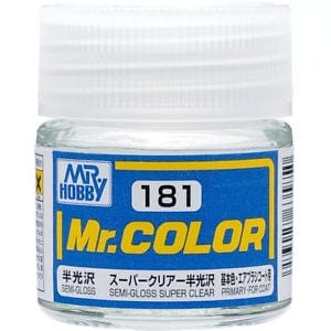 Mr Color 181 Semi Gloss Super Clear 10ml Mr Hobby PAINT, BRUSHES & SUPPLIES