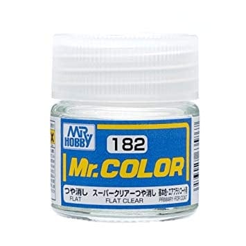 Mr Color 182 Flat Clear 10ml Mr Hobby PAINT, BRUSHES & SUPPLIES