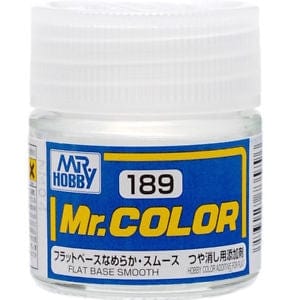 Mr Color 189 Clear Flat Base Smooth 10ml Mr Hobby PAINT, BRUSHES & SUPPLIES