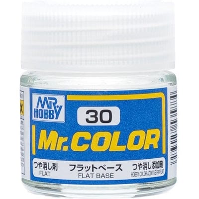 Mr Color 30 Flat Base 10ml Mr Hobby PAINT, BRUSHES & SUPPLIES