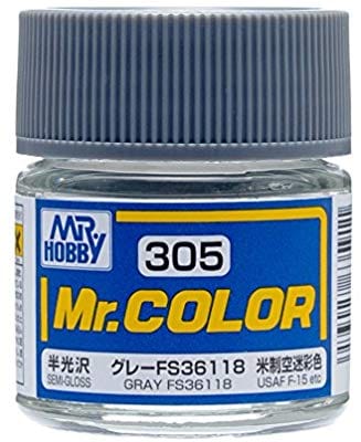 Mr Color 305 Semi Gloss Grey Fs36118 10ml Mr Hobby PAINT, BRUSHES & SUPPLIES