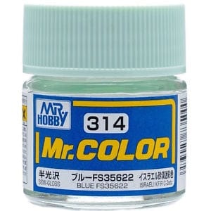 Mr Color 314 Semi Gloss Blue Fs35622 10ml Mr Hobby PAINT, BRUSHES & SUPPLIES