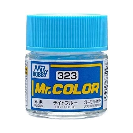 Mr Color 323 Gloss Light Blue 10ml Mr Hobby PAINT, BRUSHES & SUPPLIES
