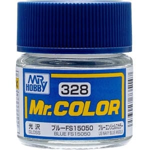 Mr Color 328 Gloss Blue Fs15050 10ml Mr Hobby PAINT, BRUSHES & SUPPLIES