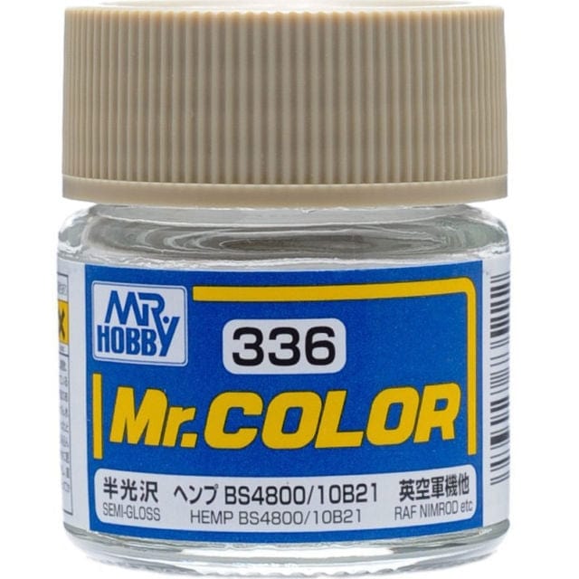 Mr Color 336 Semi Gloss Hemp Bs4800/10B21 10ml Mr Hobby PAINT, BRUSHES & SUPPLIES