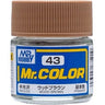 Mr Color 43 Semi Gloss Wood Brown 10ml