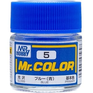 Mr Color 5 Gloss Blue 10ml Mr Hobby PAINT, BRUSHES & SUPPLIES