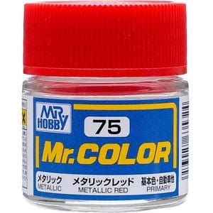 Mr Color 75 Metallic Red 10ml Mr Hobby PAINT, BRUSHES & SUPPLIES