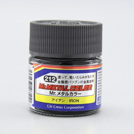Mr Hobby 212 Mr Metal Iron Acrylic Mr Hobby PAINT, BRUSHES & SUPPLIES