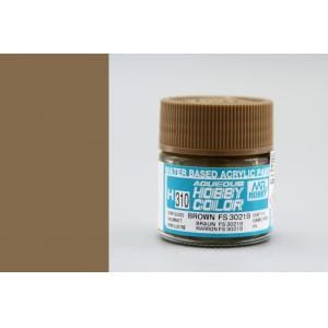 Mr Hobby Aqueous 310 Fs30219 Semi Gloss Brown 10ml Mr Hobby PAINT, BRUSHES & SUPPLIES