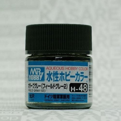 Mr Hobby Aqueous 48 Gloss Field Grey 10ml Mr Hobby PAINT, BRUSHES & SUPPLIES