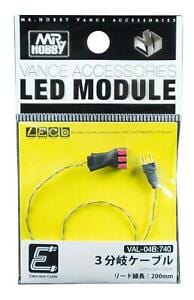 Mr Hobby LED Module 200mm 3 Branch Extension Cable Mr Hobby ELECTRIC ACCESSORIES
