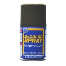 Mr Hobby Mr Color 38 Flat Olive Drab 2 Spray Mr Hobby PAINT, BRUSHES & SUPPLIES