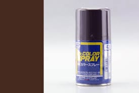 Mr Hobby Mr Color 42 Semi Gloss Mahogany Spray Mr Hobby PAINT, BRUSHES & SUPPLIES