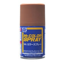 Mr Hobby Mr Color 43 Semi Gloss Wood Brown Spray Mr Hobby PAINT, BRUSHES & SUPPLIES