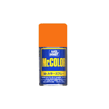 Mr Hobby Mr Color 58 Semi Gloss Orange Yellow Spray Mr Hobby PAINT, BRUSHES & SUPPLIES