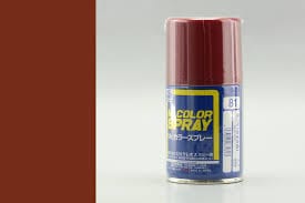 Mr Hobby Mr Color 81 Gloss Russet Spray Mr Hobby PAINT, BRUSHES & SUPPLIES