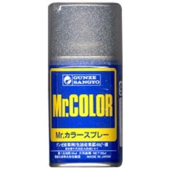 Mr Hobby Mr Color 90 Metallic Shine Silver Spray Mr Hobby PAINT, BRUSHES & SUPPLIES