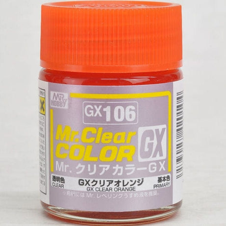 Mr Hobby Mr Color Gx Clear Orange Mr Hobby PAINT, BRUSHES & SUPPLIES