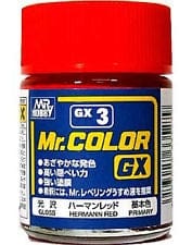 Mr Hobby Mr Color Gx Hermann Red Gloss Mr Hobby PAINT, BRUSHES & SUPPLIES