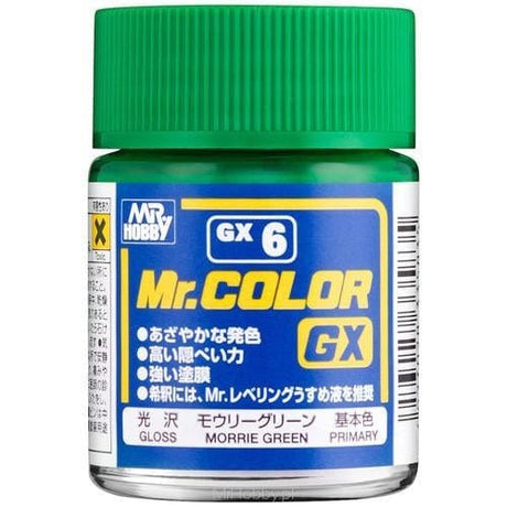 Mr Hobby Mr Color Gx Morrie Green Gloss Mr Hobby PAINT, BRUSHES & SUPPLIES